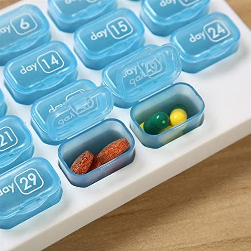 31 Rácsok Gyógyszeres Dobozt Esetben Konténer Szervező Utazási Tabletta Esetben, Tároló Dobozt Egy Hónap Tabletta Gyógyszer