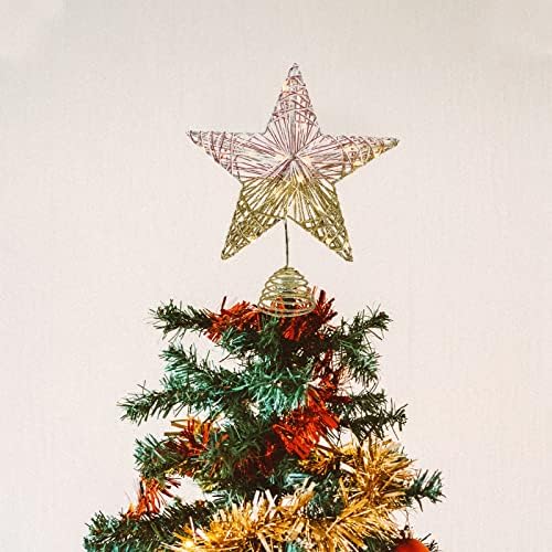 TENDYCOCO Üreges fa tetején Csillagos Dekoráció, karácsonyfa Csillag karácsonyfa Dísz, Nem, Akkumulátor