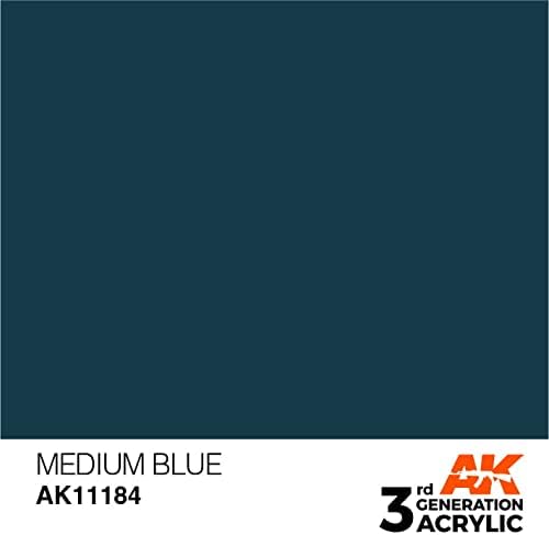 AK Akril 3Gen AK11184 Közepes Kék (17ml)