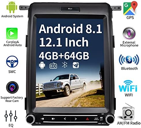 LINKSWELL Gen IV T-Stílus 12.1 Hüvelyk Rádió helyett F150 2013 2014 GPS Android Navigációs fejegység Multimédia Lejátszó