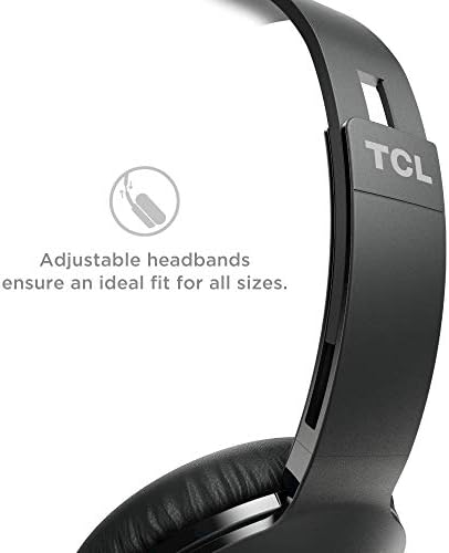 A TCL MTRO200BT A Vezeték nélküli Fejhallgató Szuper Könnyű Fejhallgató 32 mm-es Meghajtók Hatalmas Basszus, 20 Óra Játékidő