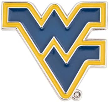 Nyugat-Virginiai Egyetem Hajtóka Csapok Hegymászók WVU Logó Zománc Fémből (Pin-Egy)