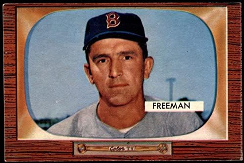 1955 Bowman 290 Hersh Freeman Boston Red Sox (Baseball Kártya) EX/MT Red Sox
