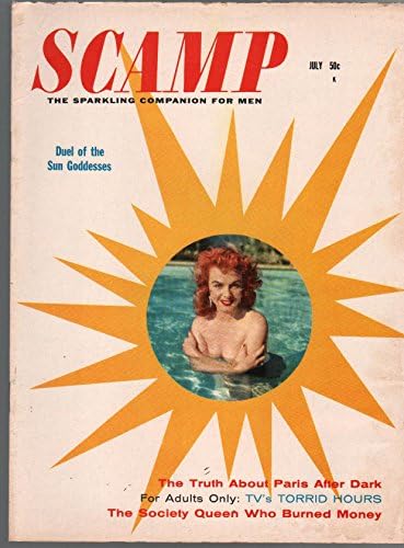 Csirkefogó-Vintage Férfi Magazin Sok 6 1958-6 korai kérdések-sajttorta-VF