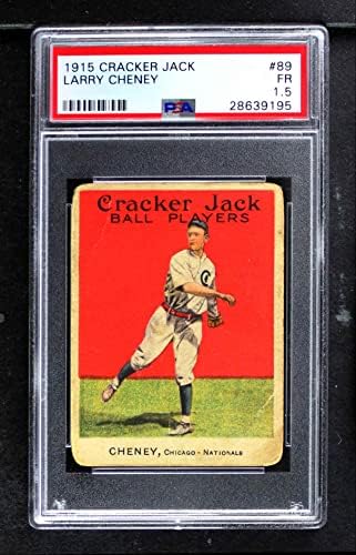 1915 Cracker Jack 89 Lawrence Cheney Chicago Cubs (Baseball Kártya) PSA a PSA 1.50 Cubs