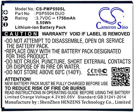 Akkumulátor Csere MultiPhone 5505 Duo PSP5505 Duo