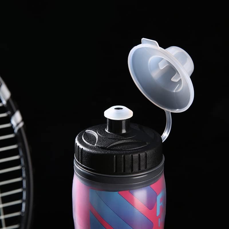 CIA JIT Szorítani vizes Palack 20 oz Sport üveg Kerékpáros Edzőterem Működik a Kerékpáros túrázás BPA Mentes (RÓZSASZÍN)