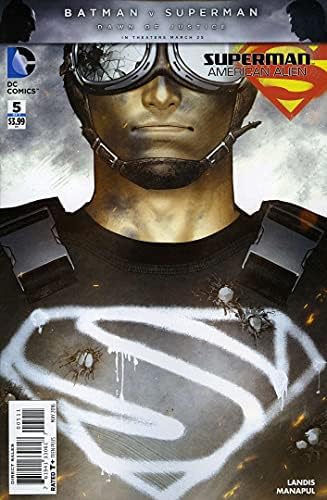 Superman: az Amerikai Idegen 5 VF/NM ; DC képregény | Max Landis