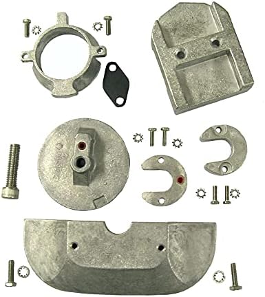 Tecnoseal Anód Kit w/Hardver - Mercury-Alfa 1 Gen 2 - Alumínium