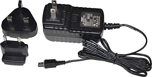 HQRP Fali HÁLÓZATI Adapter Kompatibilis a JVC GR-D850 GR-D850US GR-D870 Videokamera - (áfával. USA Plug & Euro Adapter)
