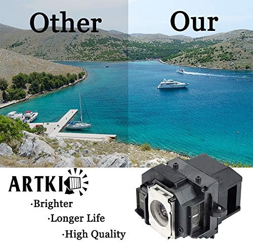 Artki ET-LAV400 Csere Projektor Lámpa Alkalmas Panasonic PT-VZ580U VW540U VW545NU VX610 VZ585NU VX610U VX600 VW540 VW545N