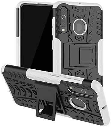 LONUO Telefon burkolata Védő tok Kompatibilis a Samsung Galaxy A60,TPU + PC Lökhárító Hibrid Katonai Masszív Esetben,Ütésálló