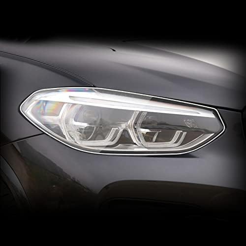 GZGZ Autó Külső Fényszóró Anti-Semmiből TPU Védő Fólia,BMW G02 X4 2018-2021