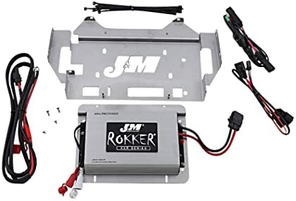J&M Corporation JAMP-400HC14 Egy Méret Rokker Xxr 400W-2-Ch Amp Kit 14-20 x/kommunikációs szobában